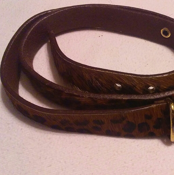 Express Leopard Print (m)Belt Gen.Leather - Picture 7 of 7